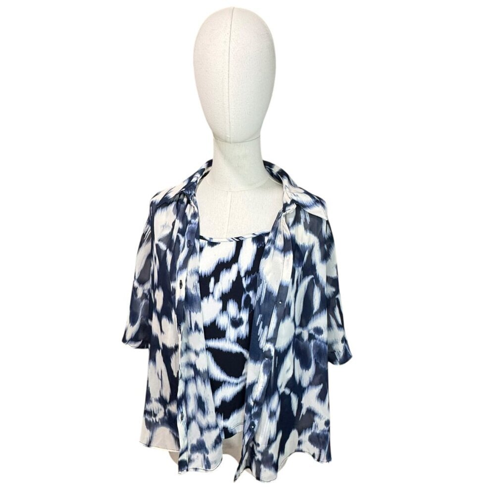Vince Camuto Blouse & Shell Set – Size S – NWT